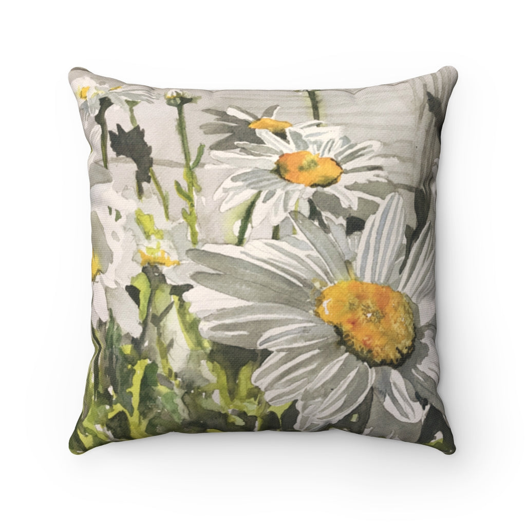 Spun Polyester Square Pillow