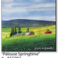 ASC082 "Palouse Springtime" ceramic coaster