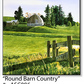 ASC086 "Round Barn Country" ceramic coaster