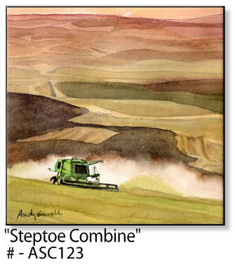 ASC123 "Steptoe Combine" ceramic coaster