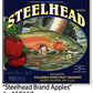 ASC157 "Steelhead Brand Apples" ceramic coaster