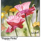 ASC202 "Poppy Pinks" ceramic coaster