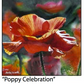 ASC204 "Poppy Celebration" ceramic coaster