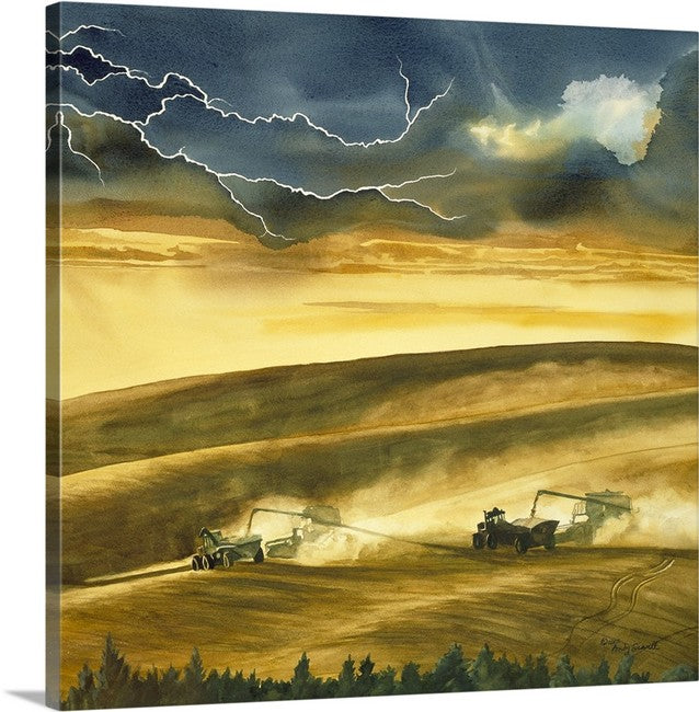 "Seasons of the Palouse" - ltd. edition Giclee reproductions of paintings of the Northwest Palouse country landscapes- by Andy Sewell