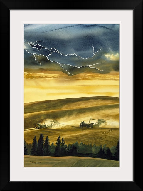 "Seasons of the Palouse" - ltd. edition Giclee reproductions of paintings of the Northwest Palouse country landscapes- by Andy Sewell