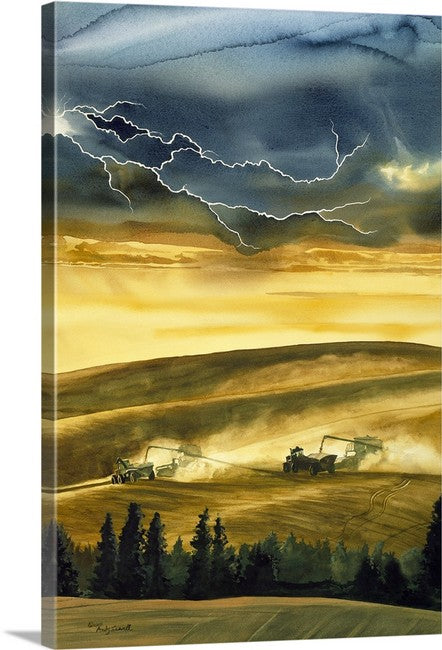 "Seasons of the Palouse" - ltd. edition Giclee reproductions of paintings of the Northwest Palouse country landscapes- by Andy Sewell