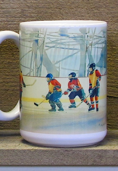 "Sunrise Scrimmage” - - Canvas or art paper Giclée art prints from watercolor.