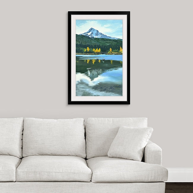 "Mt. Hood Reflections" signed edition Giclee Reprod. of a Mt. Hood