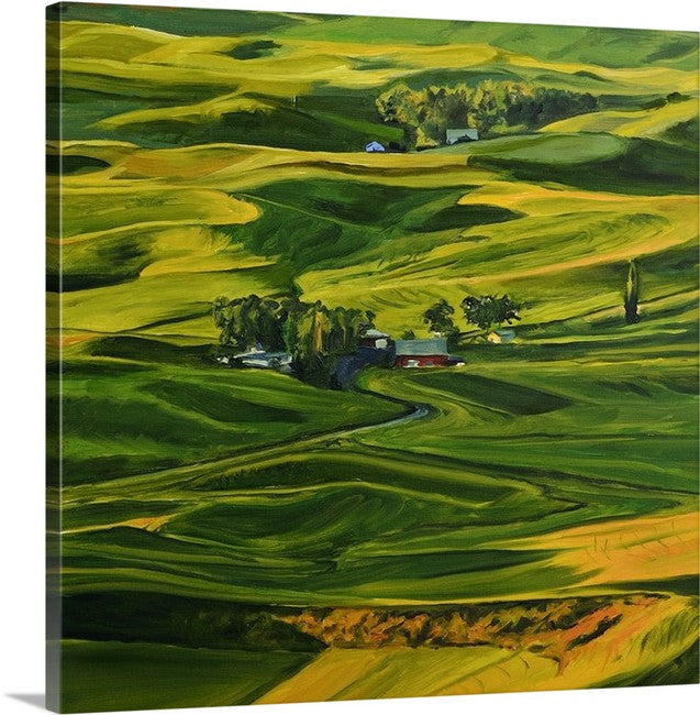 "Seasons of the Palouse" - ltd. edition Giclee reproductions of paintings of the Northwest Palouse country landscapes- by Andy Sewell