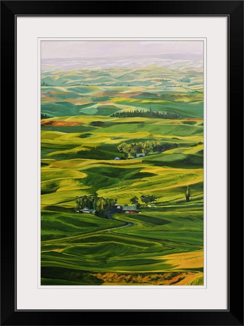 "Seasons of the Palouse" - ltd. edition Giclee reproductions of paintings of the Northwest Palouse country landscapes- by Andy Sewell