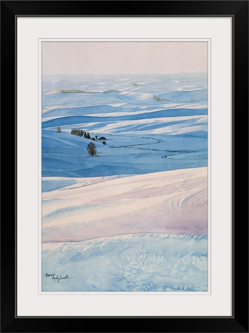 "Seasons of the Palouse" - ltd. edition Giclee reproductions of paintings of the Northwest Palouse country landscapes- by Andy Sewell
