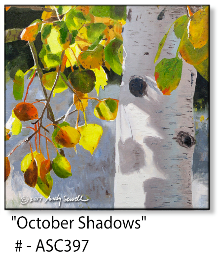 ASC397 "October Shadows" ceramic coaster