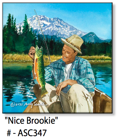 ASC347 "Nice Brookie" ceramic coaster