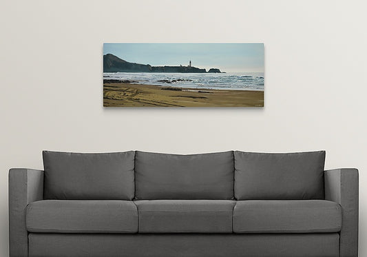 "A Beach for Walking" - an Original oil on Stretched Canvas or  signed edition Giclee reprod.