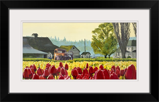 "April Morning” - 48"x24" - Original oil painting, or Giclée art prints.