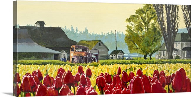 "April Morning” - 48"x24" - Original oil painting, or Giclée art prints.