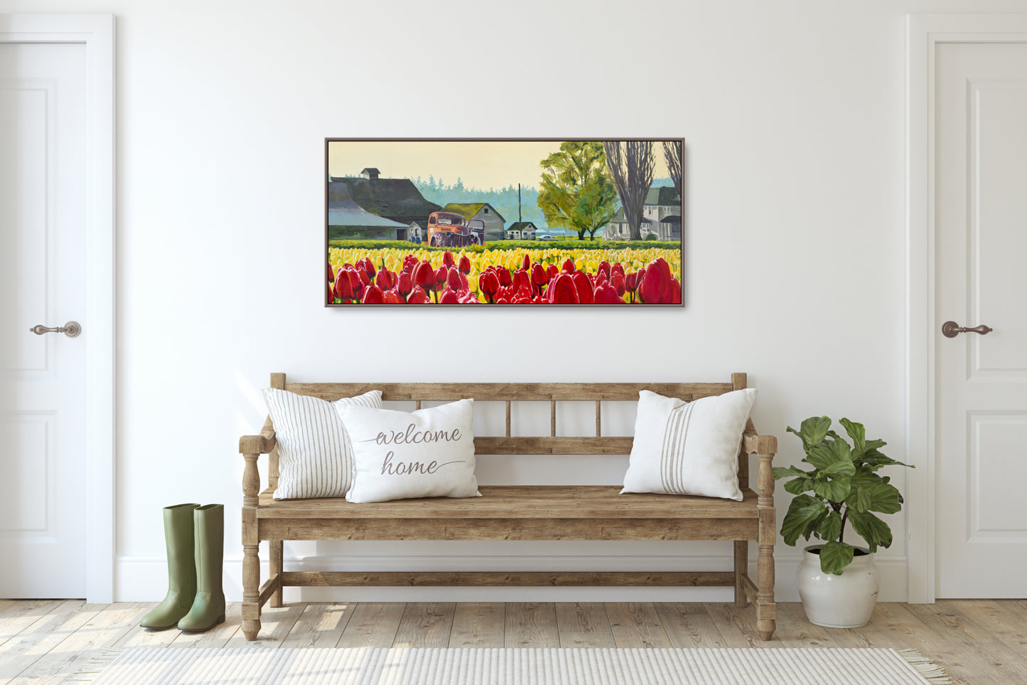 "April Morning” - 48"x24" - Original oil painting, or Giclée art prints.
