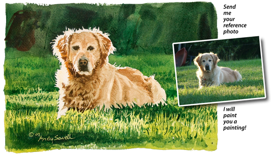 "Something to Remember"  Commission me to paint your pet or ...