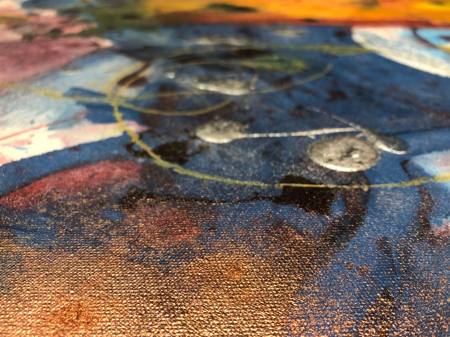 "Engagement" - 32"x58" Original Acrylic Painting