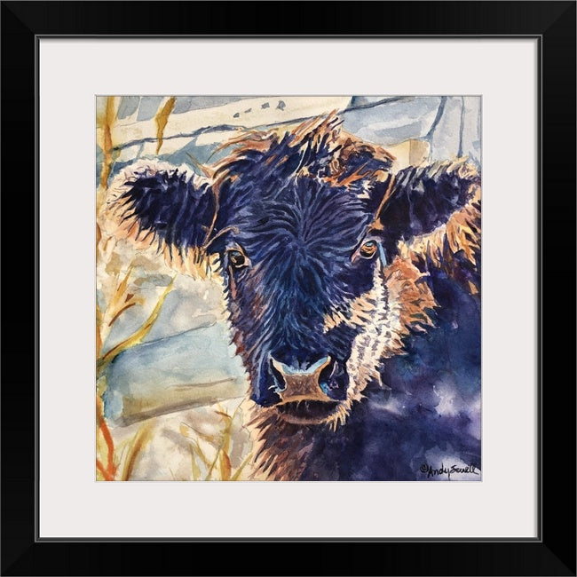 "Harry the Highlander" 12x16 Original watercolor or signed edition Giclee Reprod.