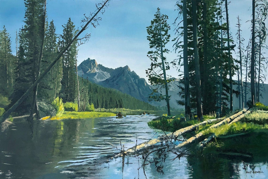 Print can be ordered on my Etsy site here... https://www.etsy.com/listing/780413092/a-stanley-lake-outlet-a-limited-edition?ref=shop_home_active_7