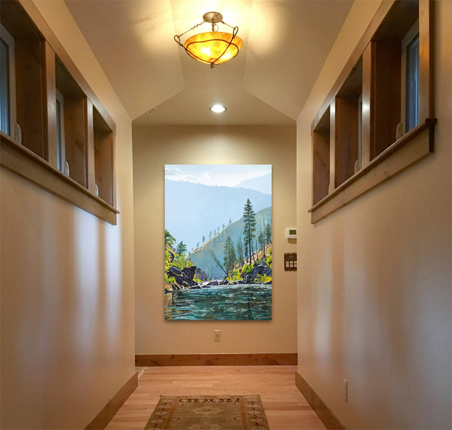 "Middlefork Wonder" - an Original or signed edition art print capturing Idaho's awesome Middlefork of the Salmon River.