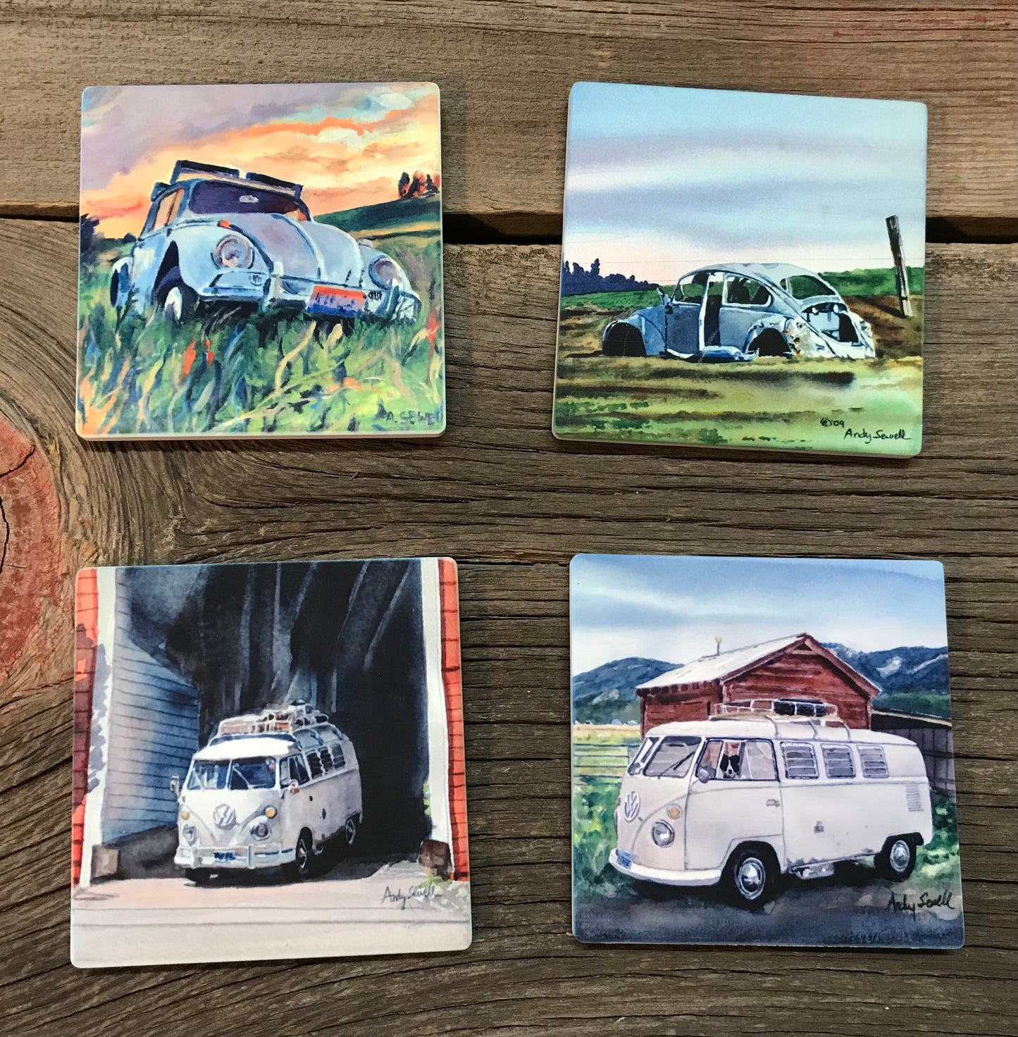 ASC330 "Pasture Bug" ceramic coaster