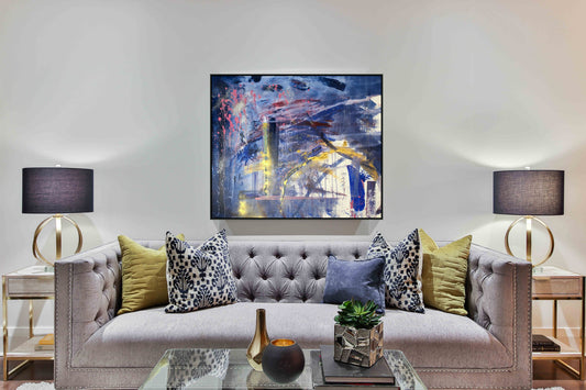 "Cherubim Parade" - 30"x40" Original Acrylic Painting