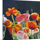 "Poppy Dance" -  16"x35" ltd. ed. s/n Giclee art print from an Original oil painting of poppies glowing in the sun - Andy Sewell