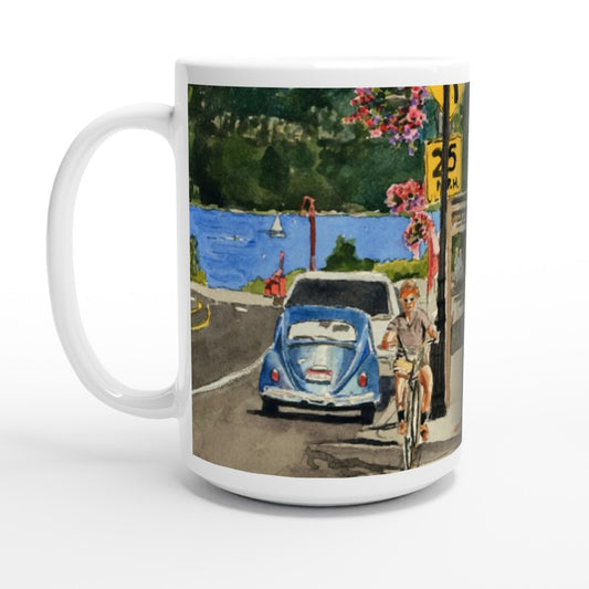 Fine Art Mug "Main St. McCall", McCall Mug, McCall, Idaho Mug, McCall Coffee Mug, Vacation Rental Mug, McCall, ID gift mug