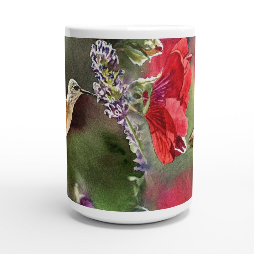 "Little Hummers" Hummingbird Coffee Mug