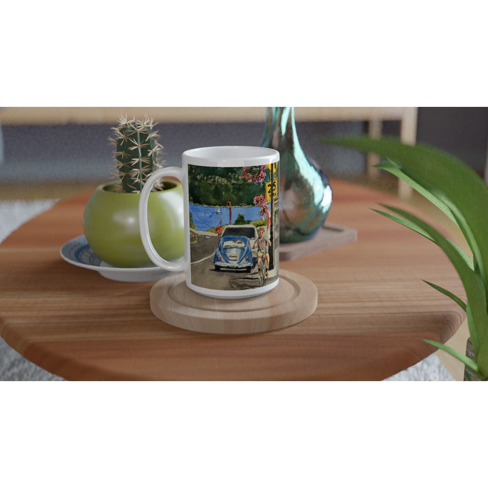 Fine Art Mug "Main St. McCall", McCall Mug, McCall, Idaho Mug, McCall Coffee Mug, Vacation Rental Mug, McCall, ID gift mug