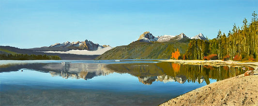 "Redfish Reflections” -  - Canvas or art paper Giclée prints from oil painting.