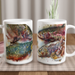 "Splashy Trout Grand Slam" 15oz Ceramic Mug