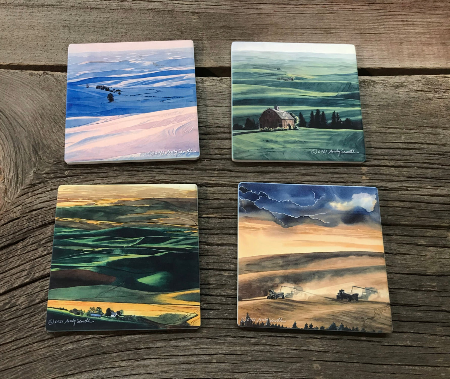 Coasters: Palouse Landscapes