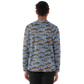 "Trout Grand Slam" pattern on Men's Long Sleeve Performance Sun Shirt