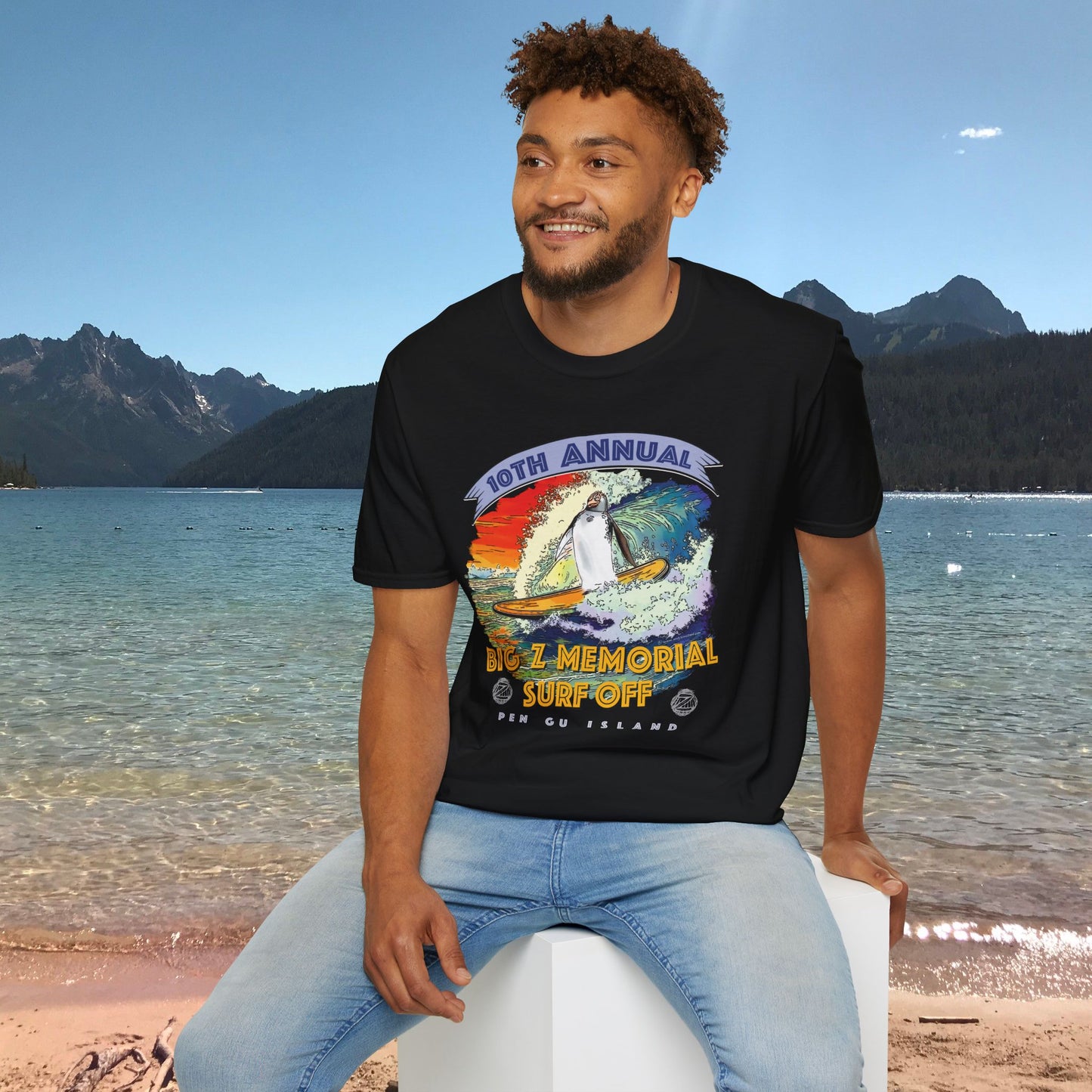 Original Design "Big Zee Surf Off 10th Year" T-Shirt