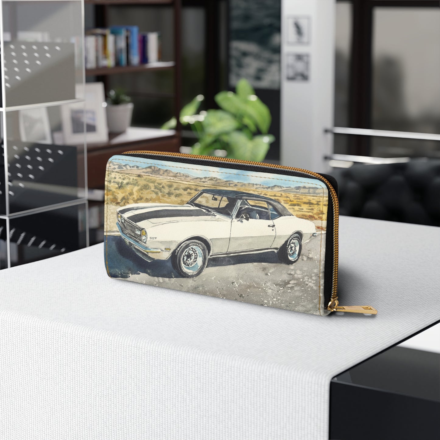 Zipper Wallet - Andy's "'68 Camaros" Painting Series