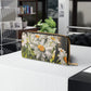 Zipper Wallet - Andy's "Daisies" watercolor paintings