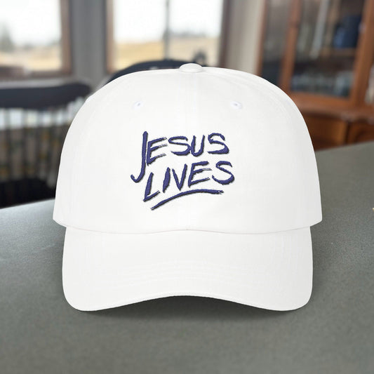 Hat/Cap with Andy's Jesus Lives Design