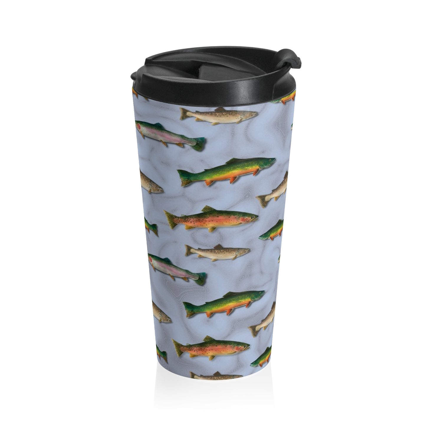 "Trout Grand Slam" Stainless Steel Travel Mug