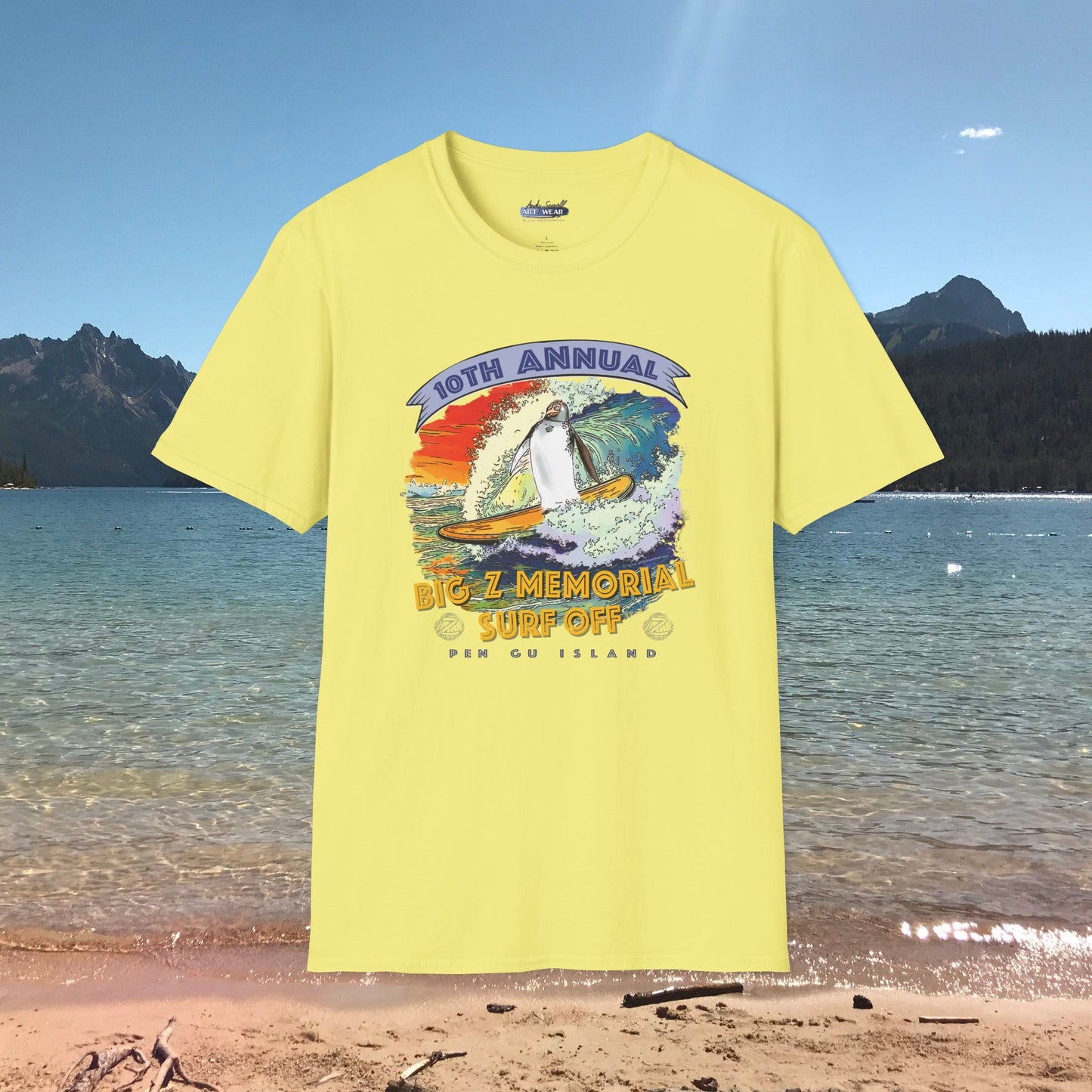Original Design "Big Zee Surf Off 10th Year" T-Shirt