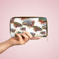 Zipper Wallet - from Andy's "Splashy Trout" watercolor paintings