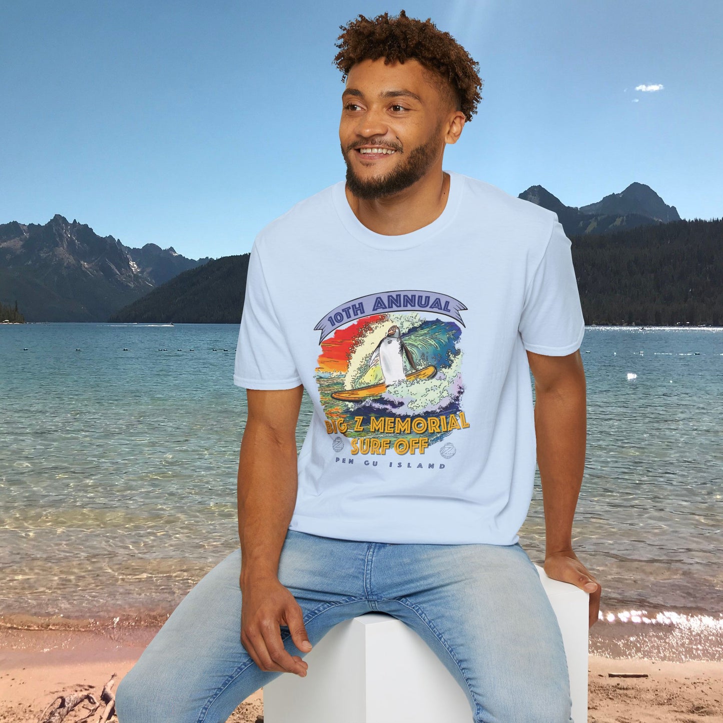 Original Design "Big Zee Surf Off 10th Year" T-Shirt