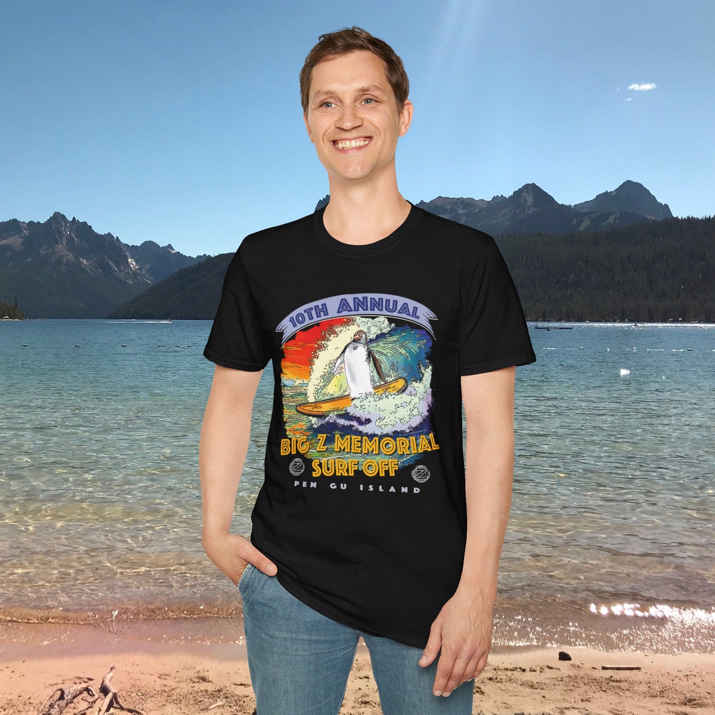 Original Design "Big Zee Surf Off 10th Year" T-Shirt
