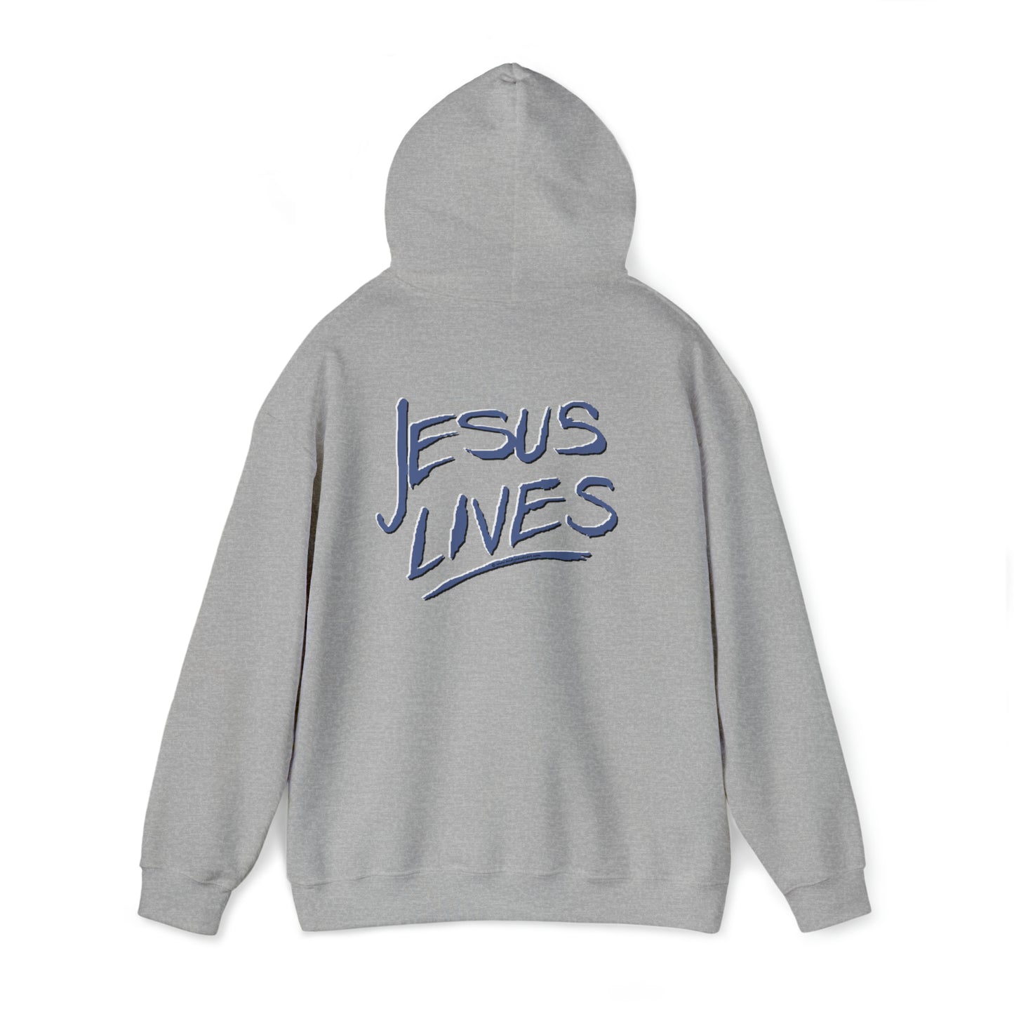 "Jesus Lives" Hoodie (printing on front & back)