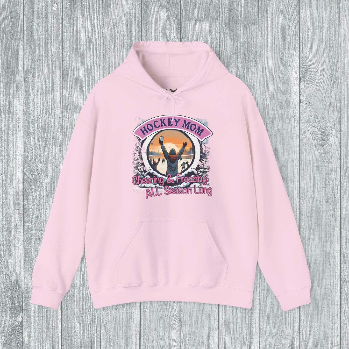 Hockey Mom Hooded Sweatshirt (original design)