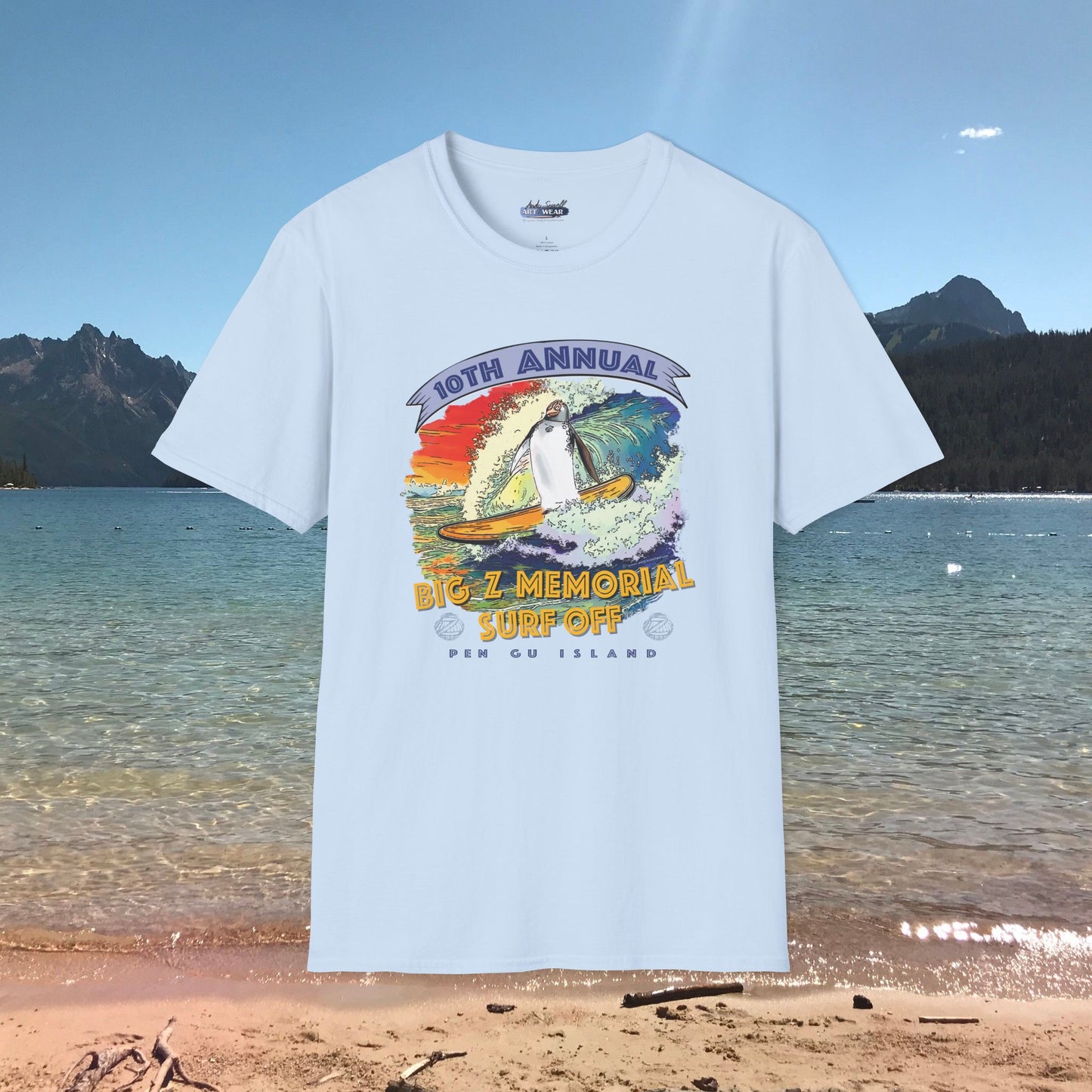 Original Design "Big Zee Surf Off 10th Year" T-Shirt