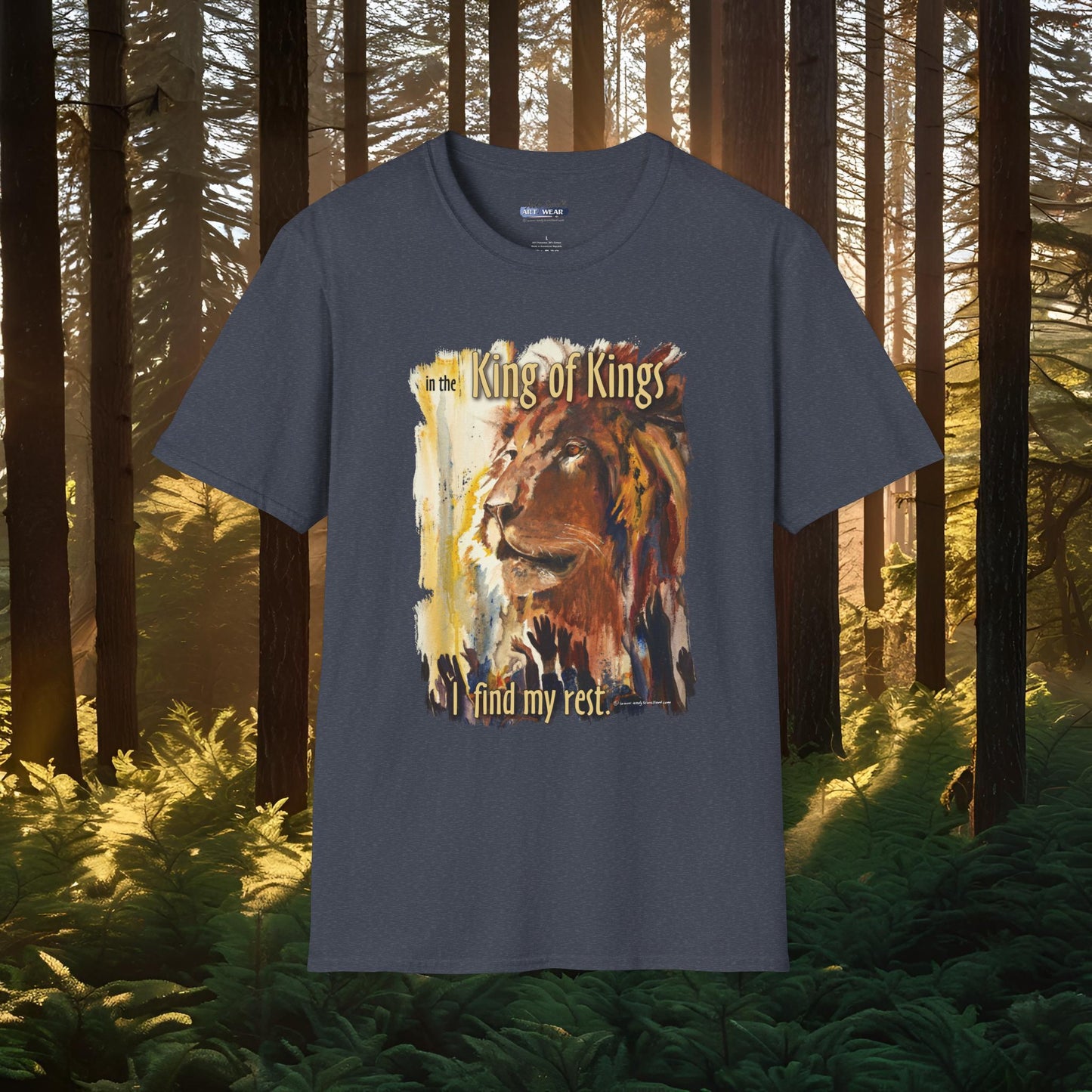 "Gathering unto the King" soft style T-Shirt