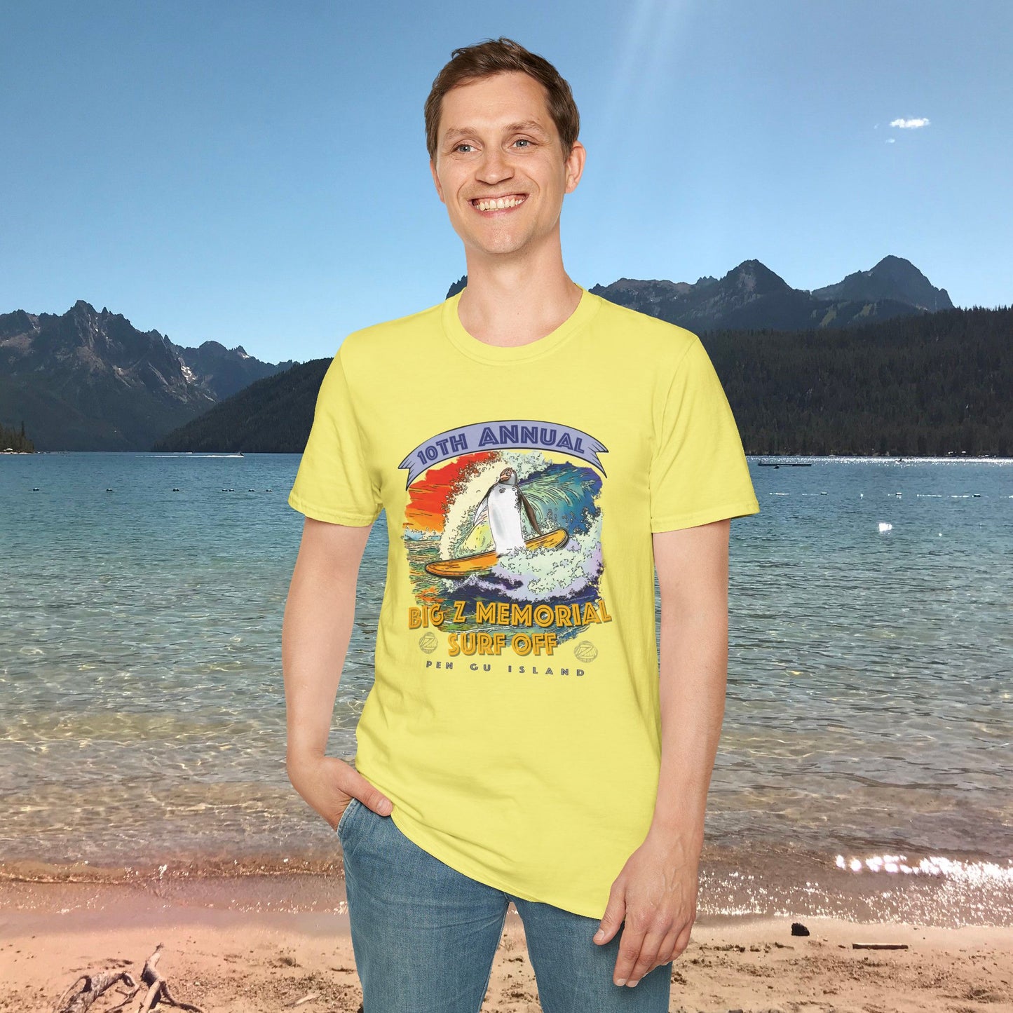Original Design "Big Zee Surf Off 10th Year" T-Shirt